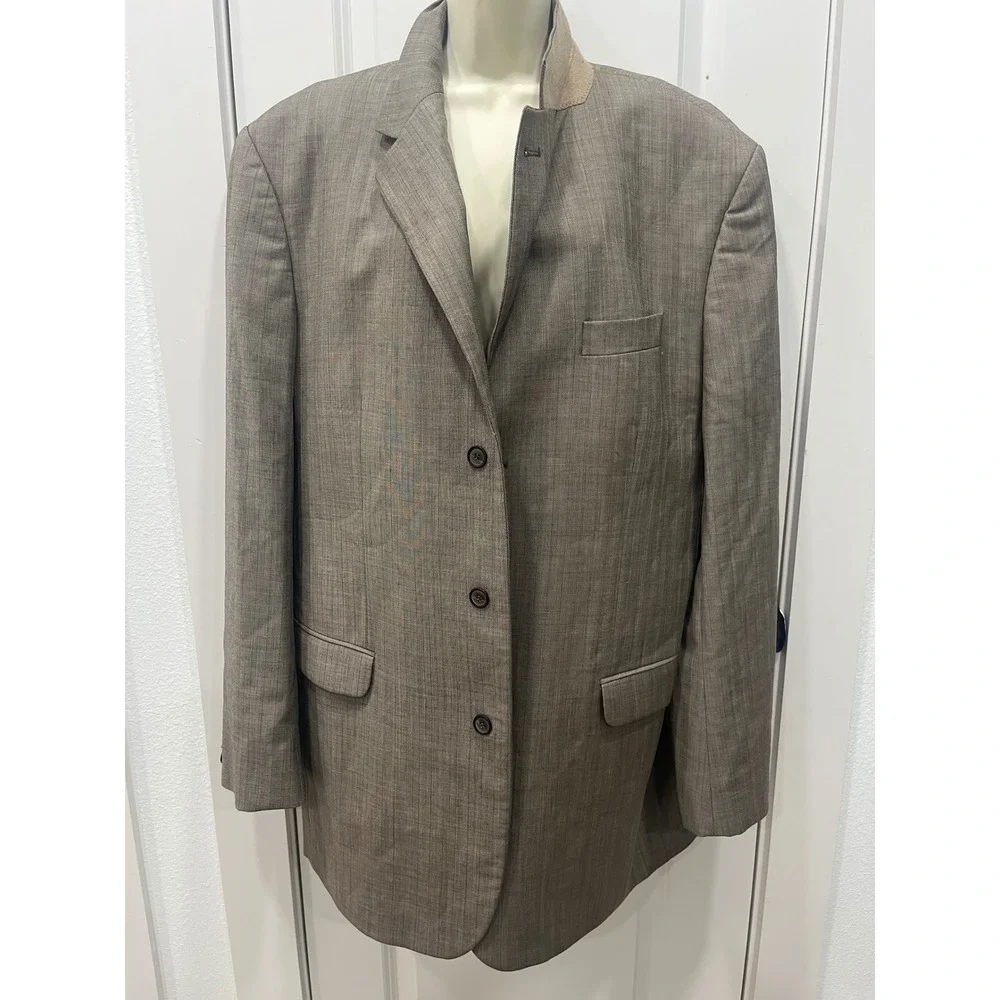 Giorgio Cosani Le Collezioni Milano Italy Men's‎ Blazer Jacket Brown size 42R
